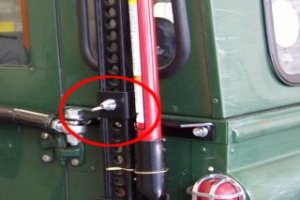 Porte cric pour porte roue